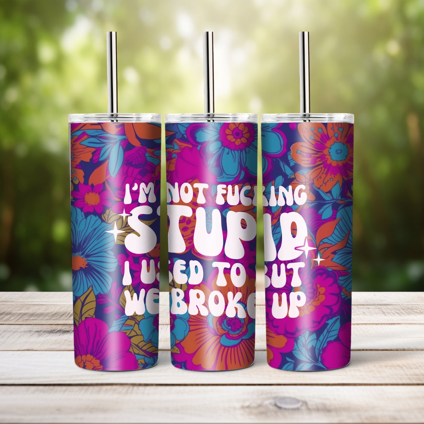 I'm Not Fxxxing Stupid - 20 oz tumbler