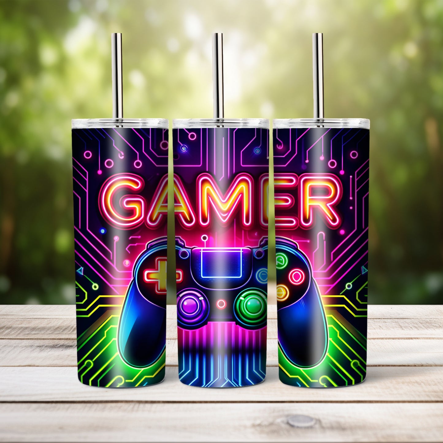 Gamer, 20 oz tumbler