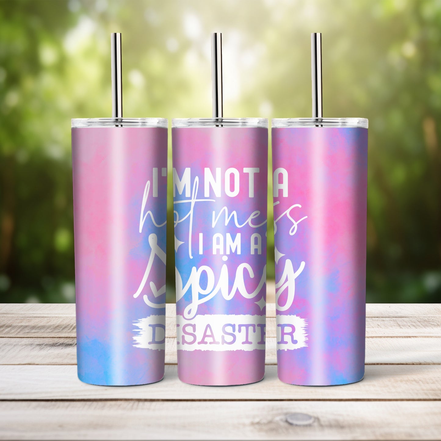 I'm Not A Hot Mess - 20 oz tumbler