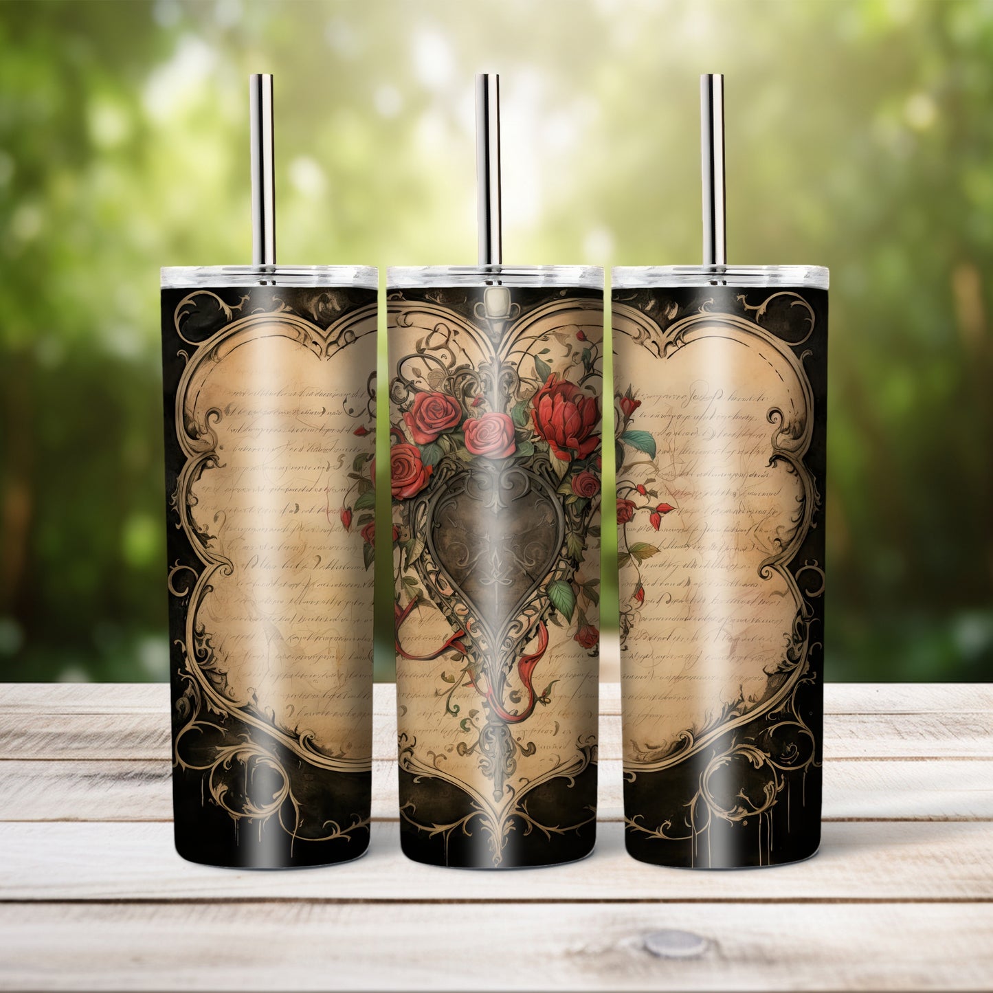 Gothic love, 20 oz tumbler