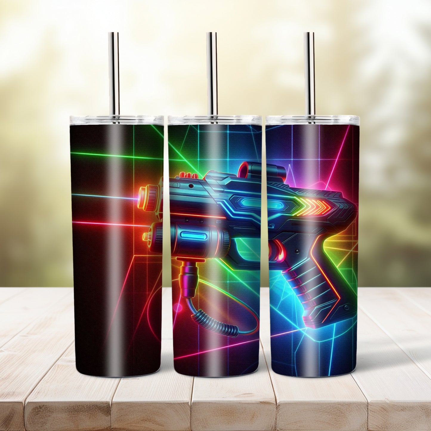 Laser tag, 20 oz tumbler