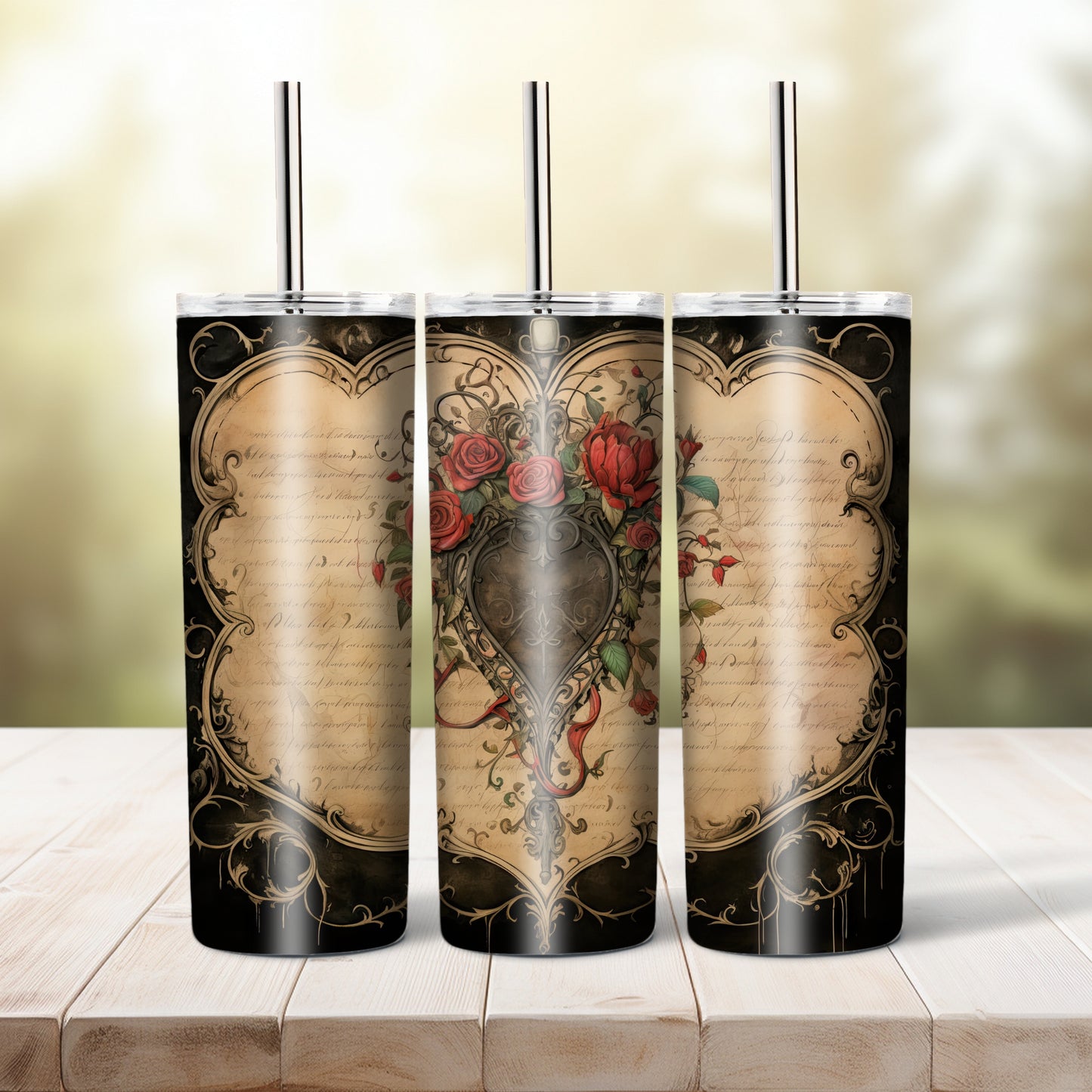 Gothic love, 20 oz tumbler