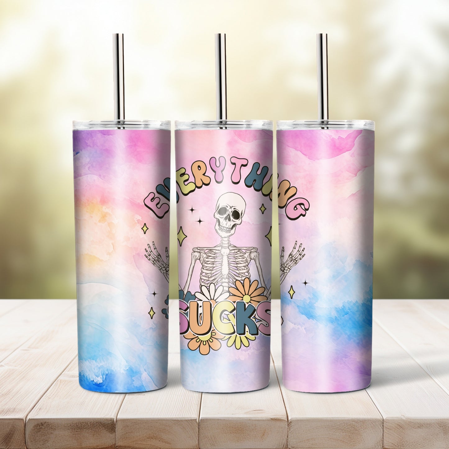 Everything Sucks - 20 oz tumbler