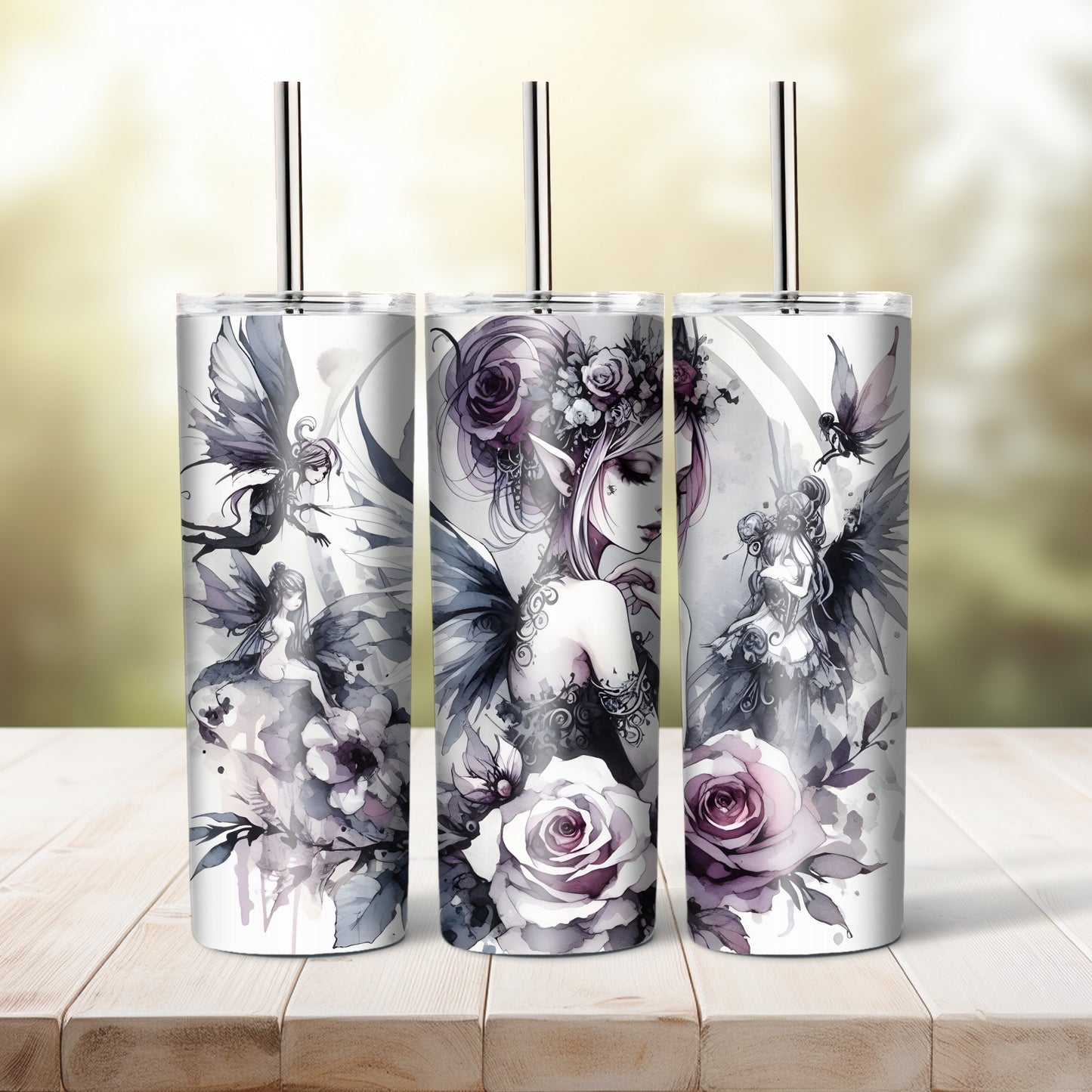 Watercolour Fairy - 20 oz tumbler