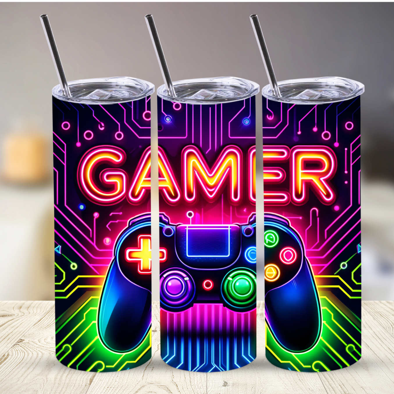 Gamer, 20 oz tumbler