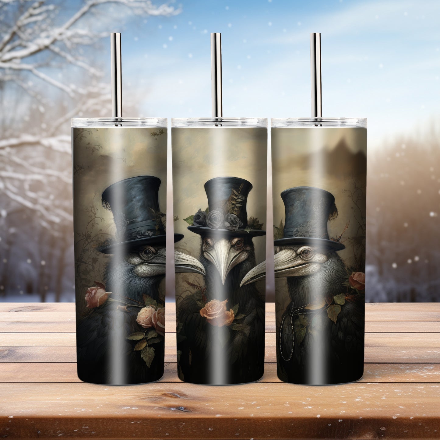 3 Ravens, 20 oz tumbler