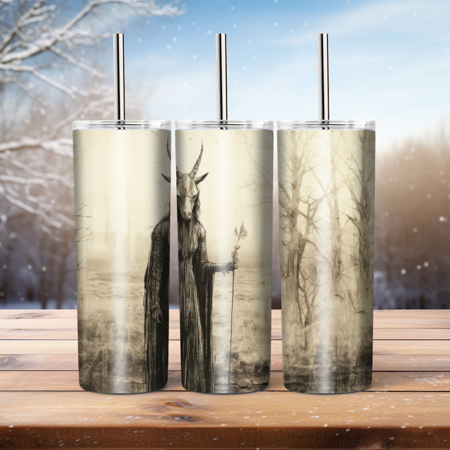 Horror Forest Fantasy - 20 oz tumbler
