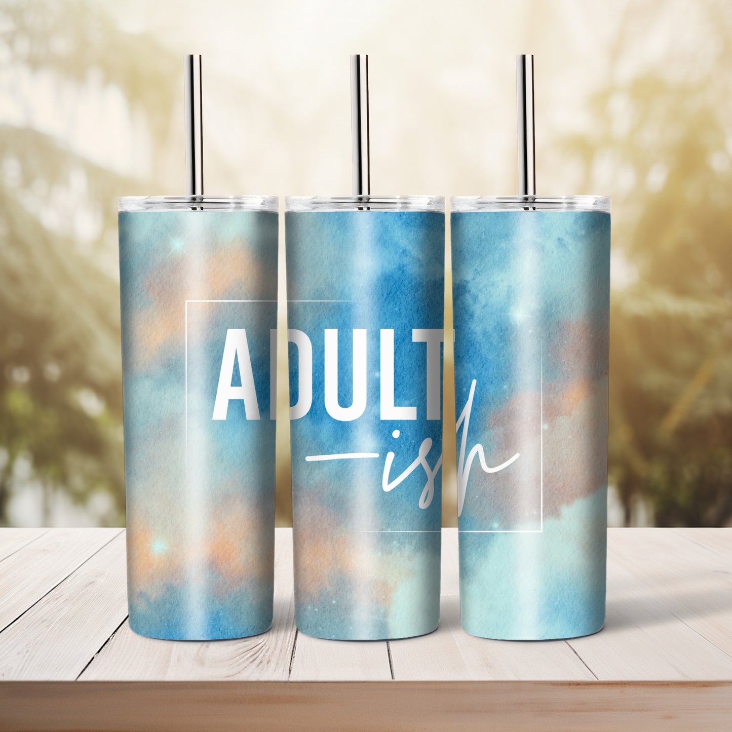 Adultish - 20 oz tumbler