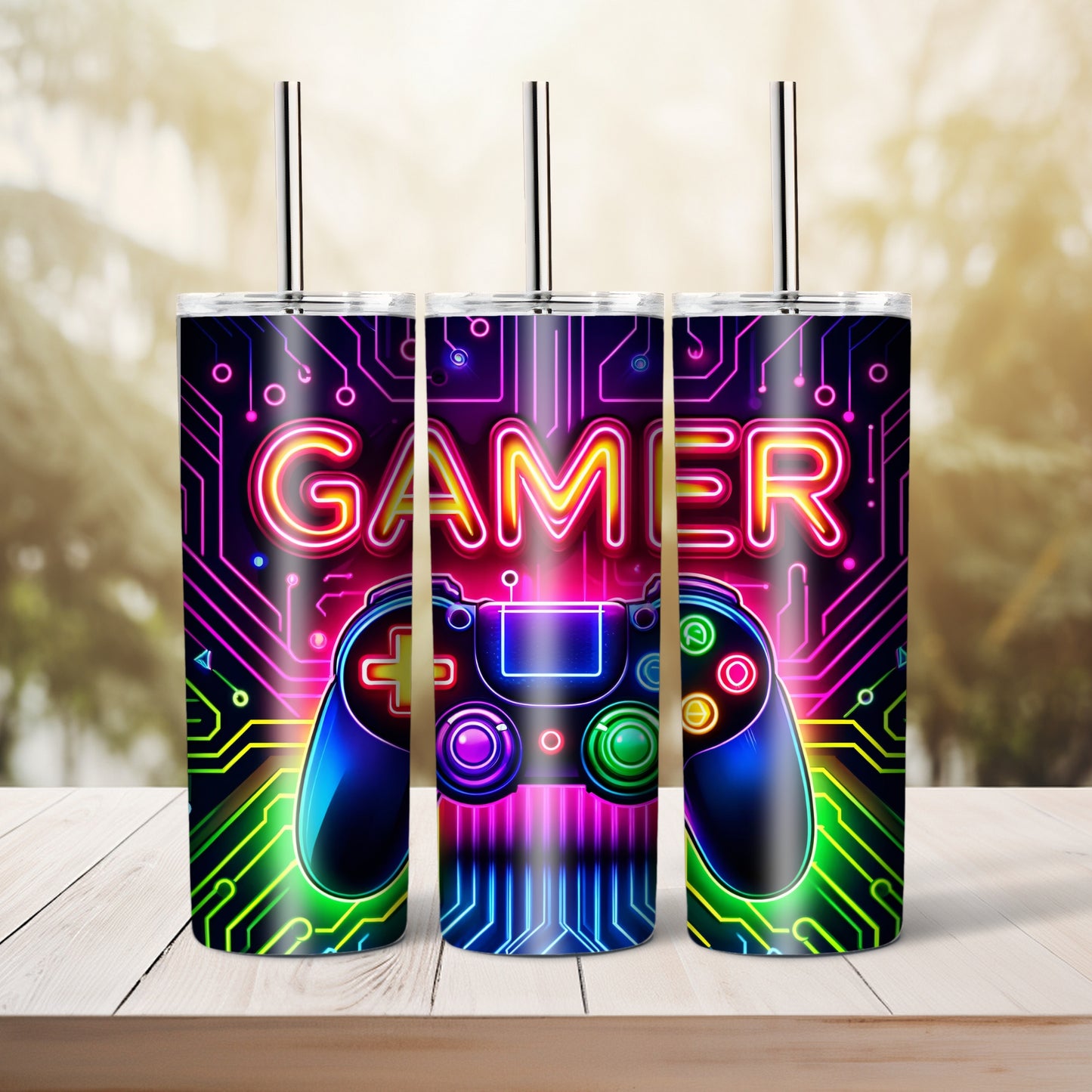 Gamer, 20 oz tumbler