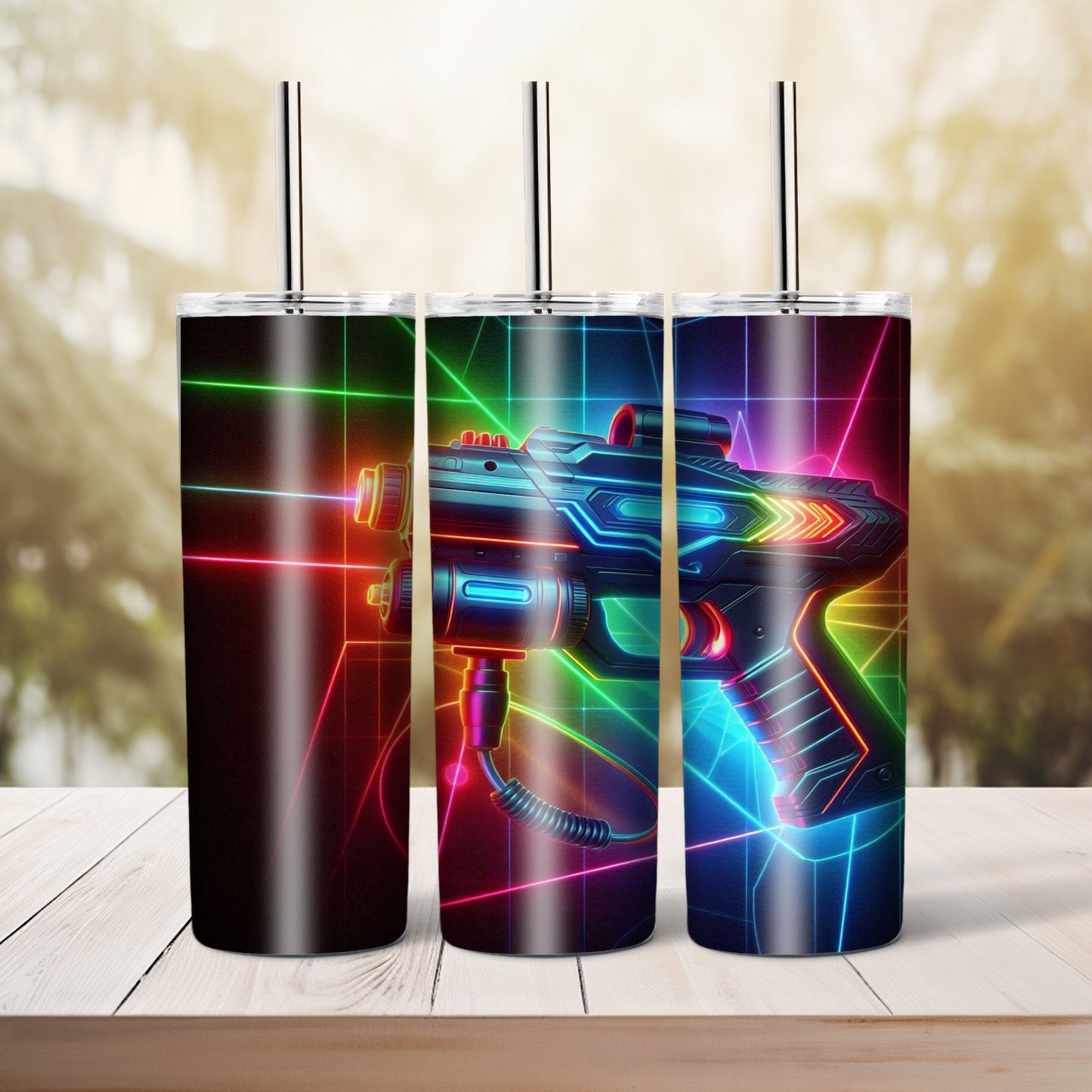 Laser tag, 20 oz tumbler