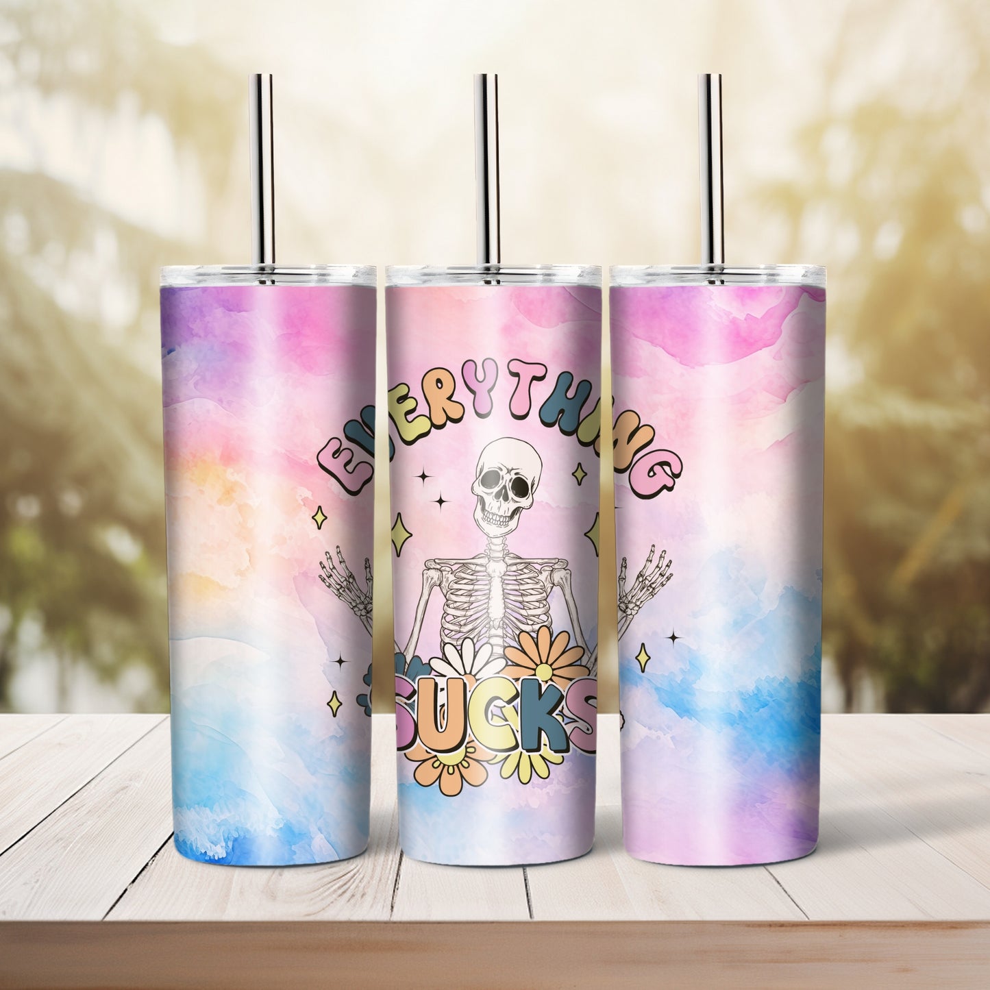 Everything Sucks - 20 oz tumbler
