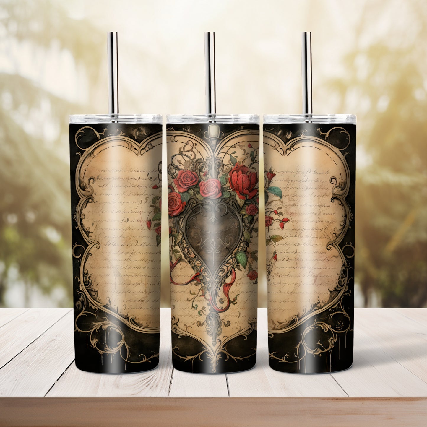 Gothic love, 20 oz tumbler