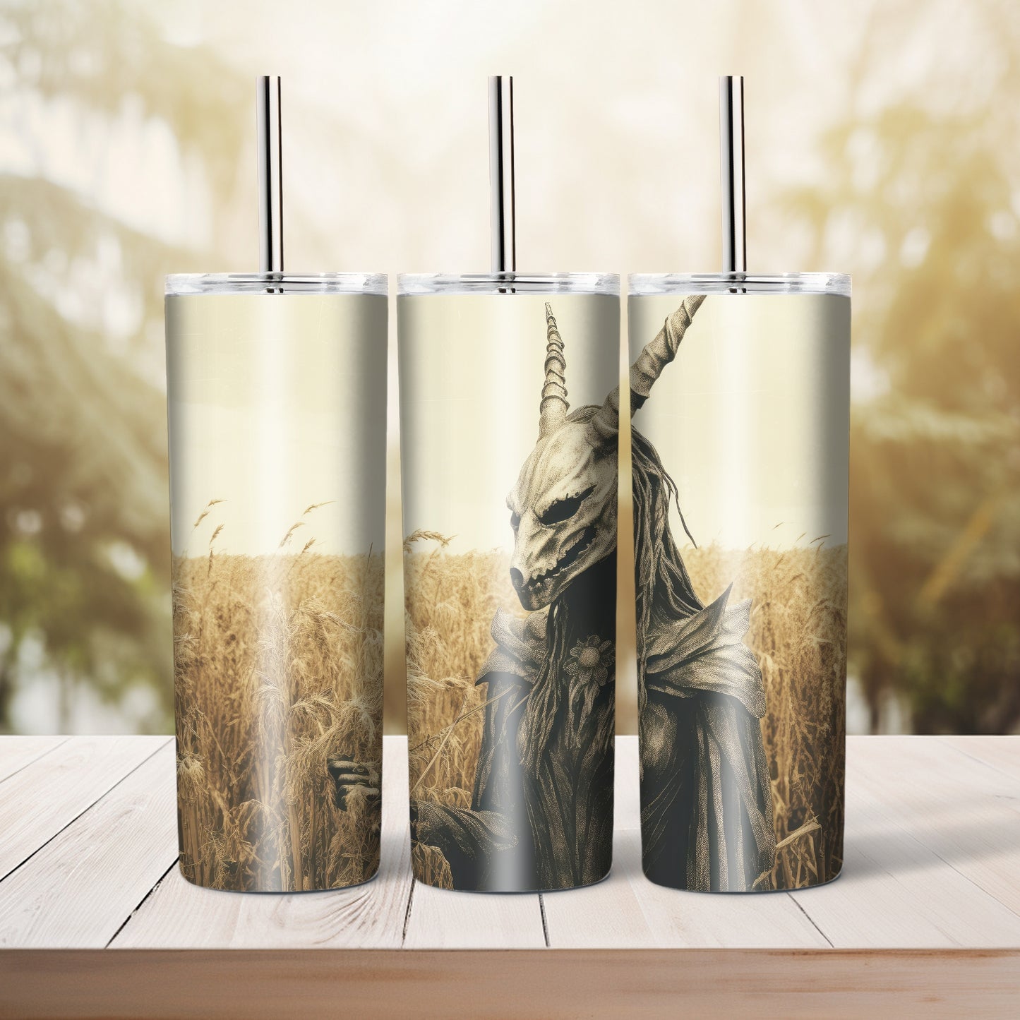 Horror Field Of Wheat - 20 oz tumbler
