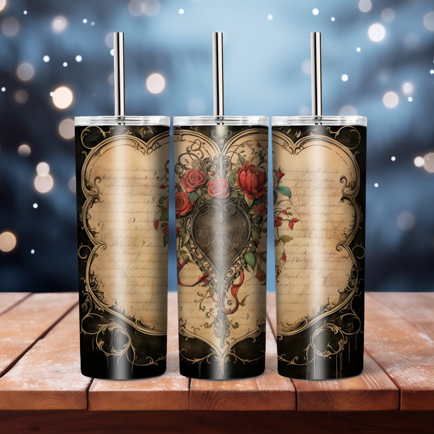 Gothic love, 20 oz tumbler