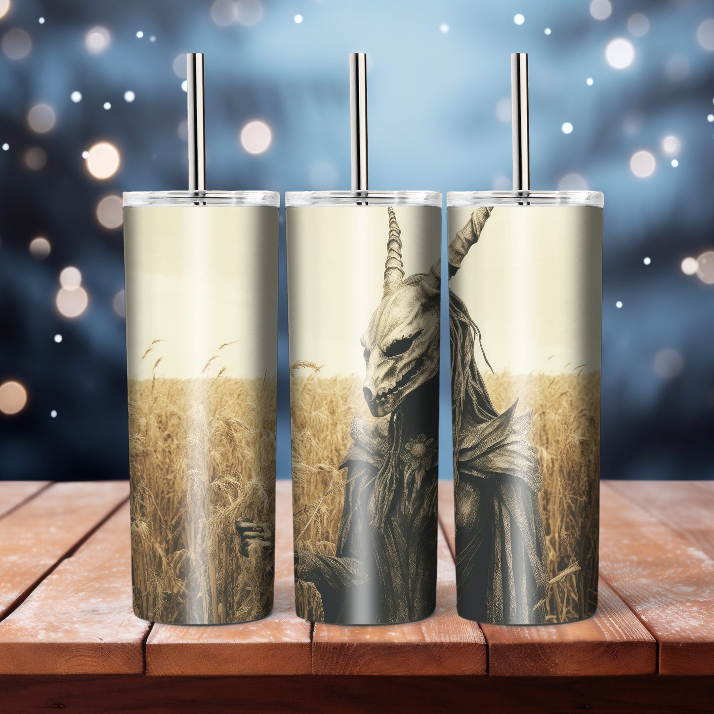 Horror Field Of Wheat - 20 oz tumbler