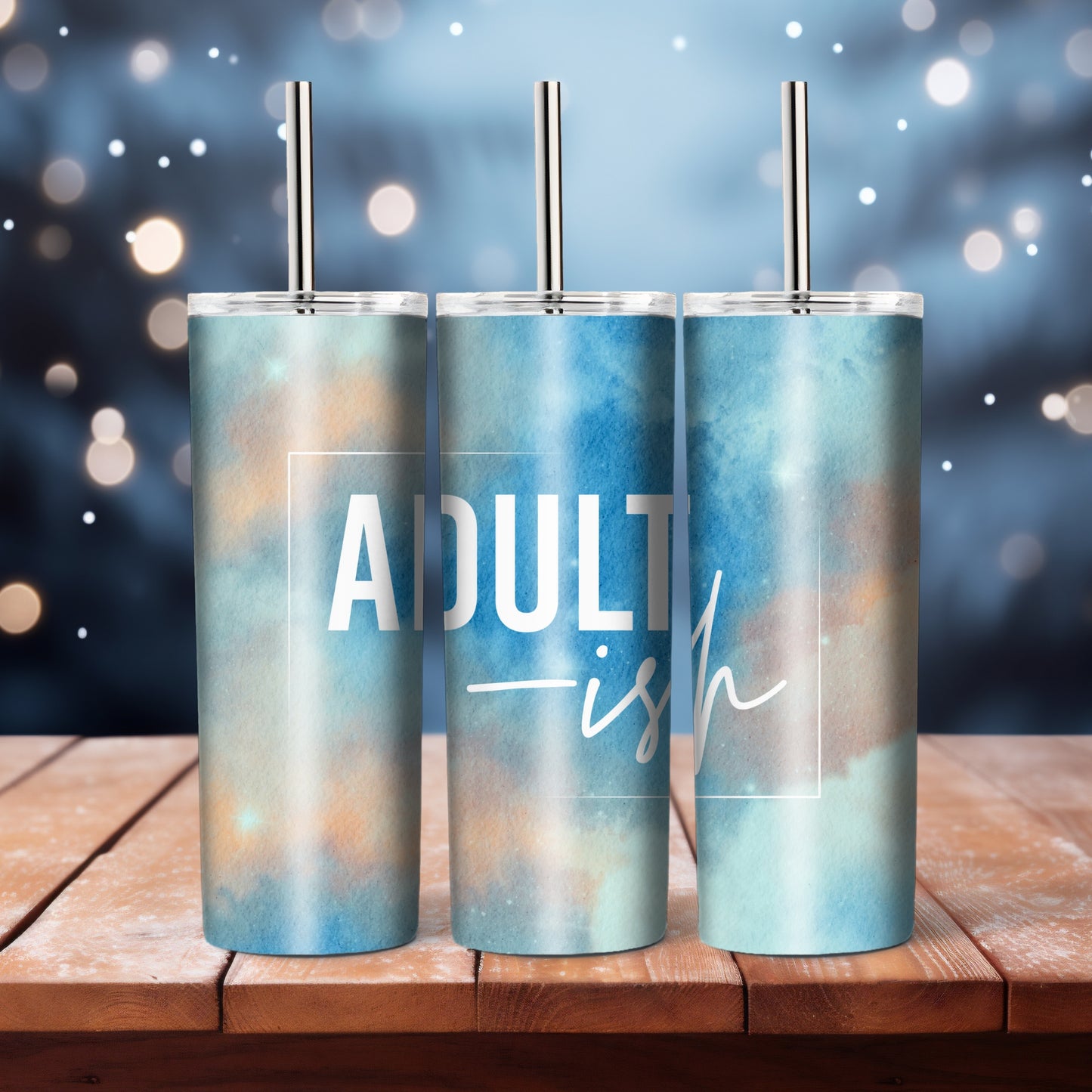 Adultish - 20 oz tumbler