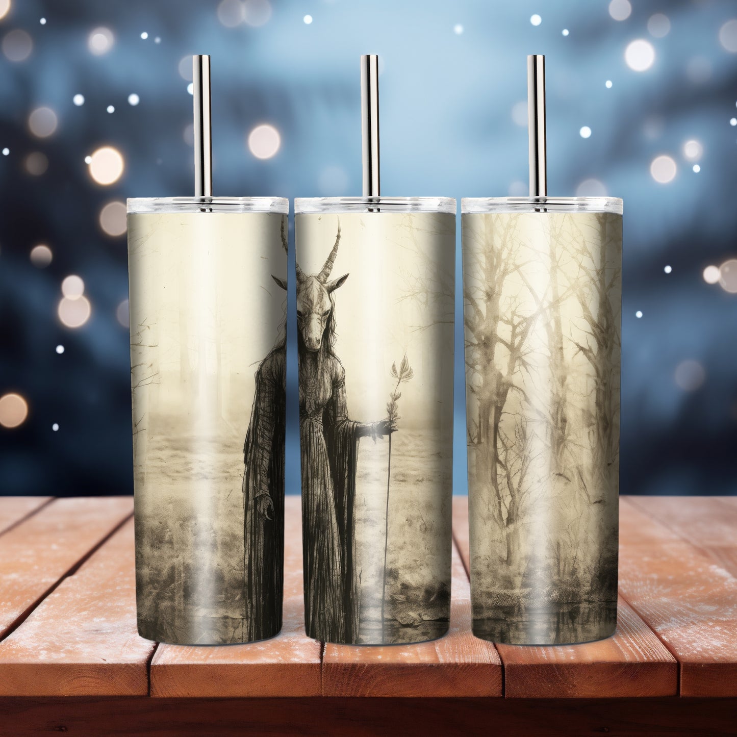Horror Forest Fantasy - 20 oz tumbler