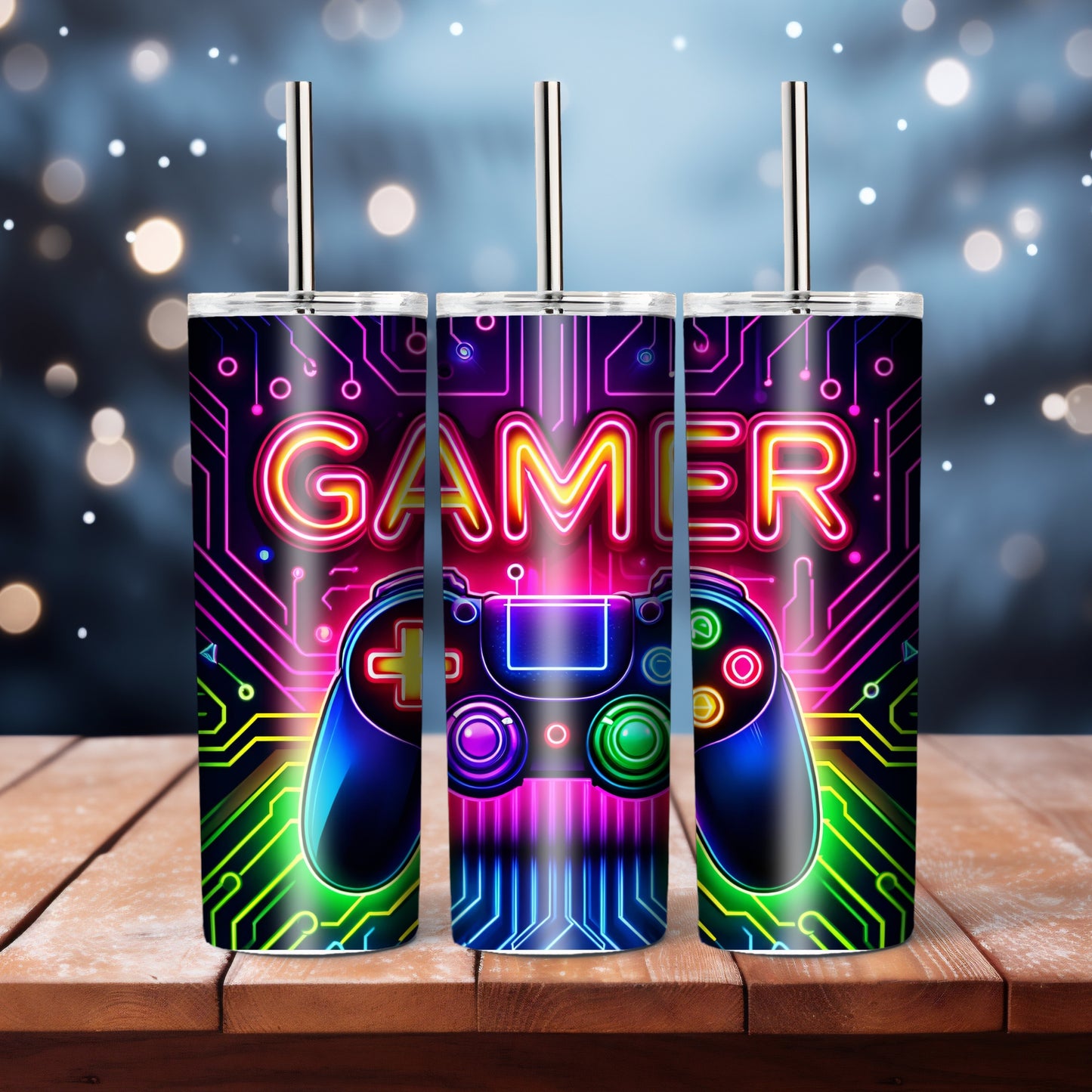 Gamer, 20 oz tumbler