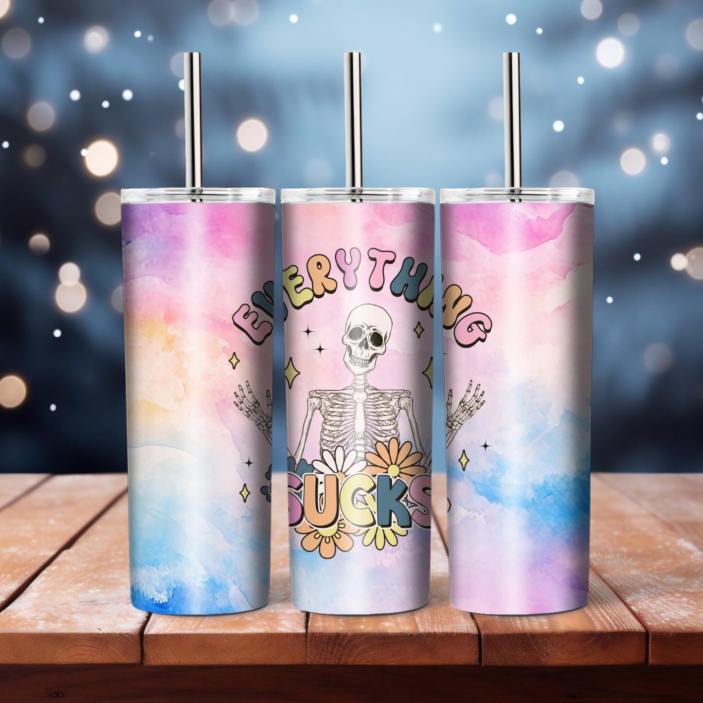 Everything Sucks - 20 oz tumbler