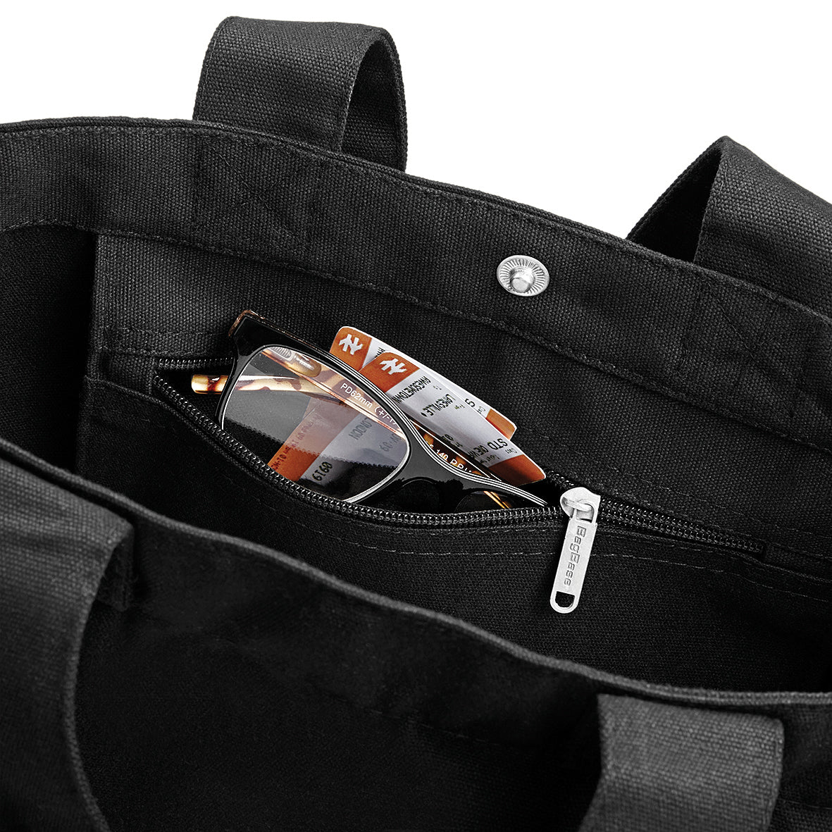 Frog and Skull - Cotton Canvas Day Bag