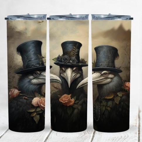 3 Ravens,  20 oz tumbler