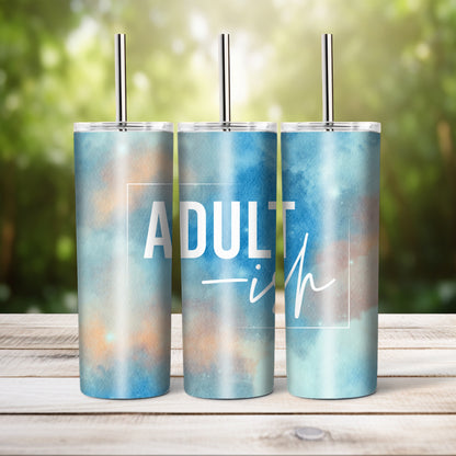 Adultish -  20 oz tumbler