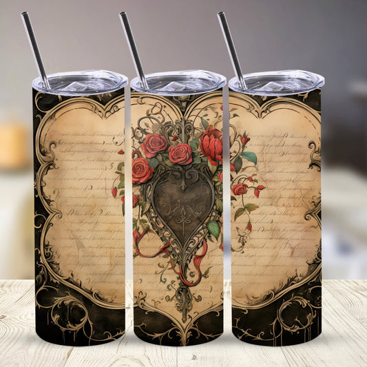 Gothic love,  20 oz tumbler