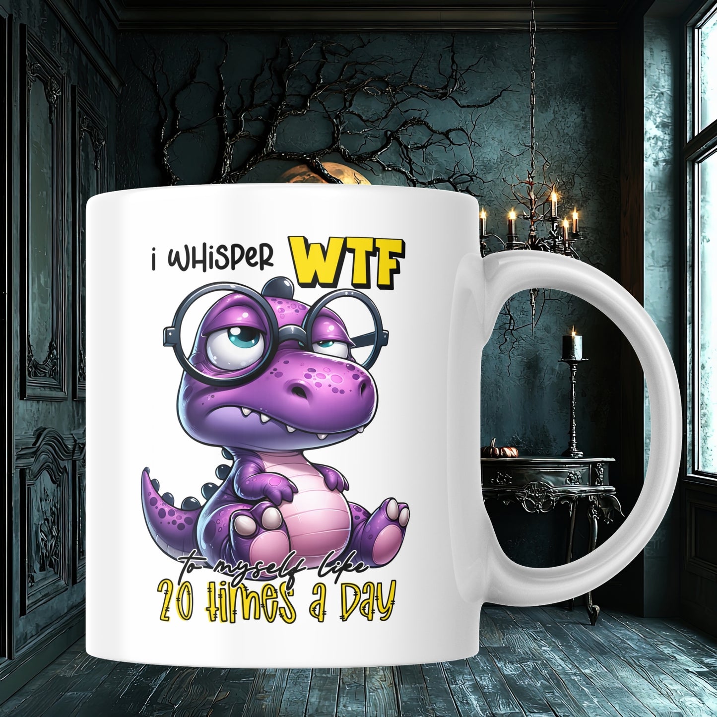I Whisper WTF - Ceramic Mug