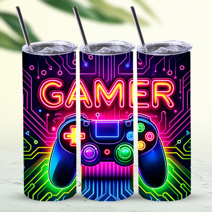 Gamer,  20 oz tumbler