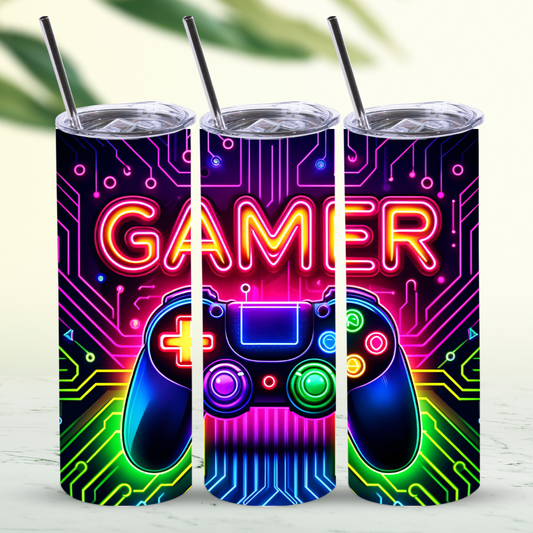 Gamer,  20 oz tumbler
