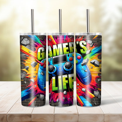 Gamers life -  20 oz tumbler