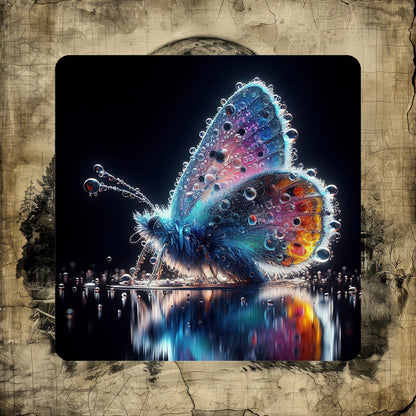 Butterflies - Set of 4 coasters