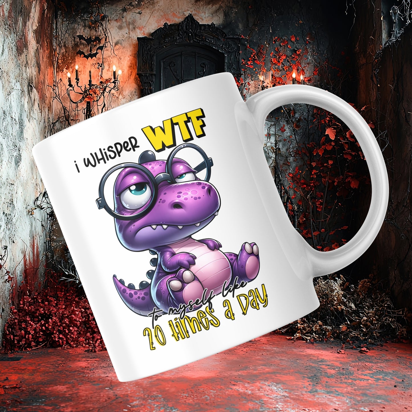I Whisper WTF - Ceramic Mug