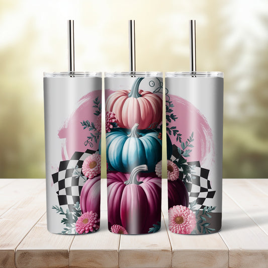 Stacked Pumpkins -  20 oz tumbler