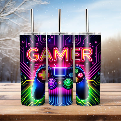 Gamer,  20 oz tumbler