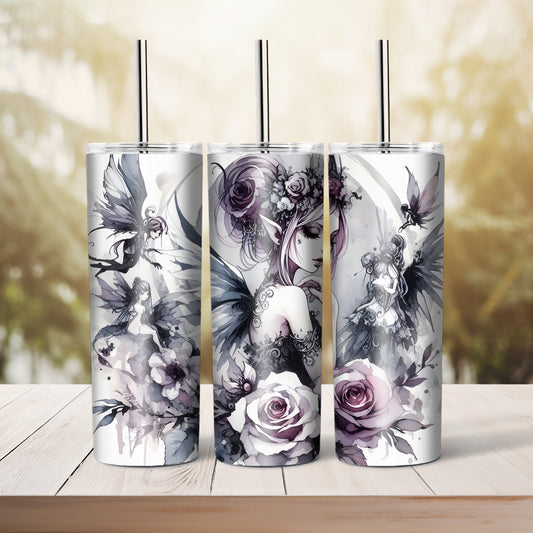 Watercolour Fairy -  20 oz tumbler