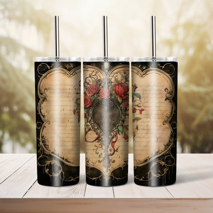 Gothic love,  20 oz tumbler