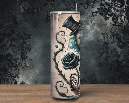 Cute skeleton,  20 oz tumbler