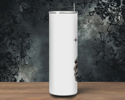 Dead without coffee,  20 oz tumbler