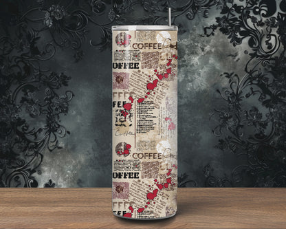 I Run On Coffee And Murder Shows -  20 oz tumbler